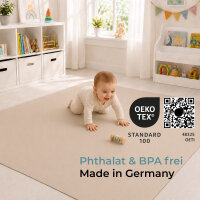 ECO Krabbelmatte Sand / Beige - 160cm X 200cm
