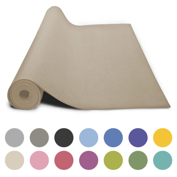 ECO Krabbelmatte Blumenwiese | 180x450 cm Sand / Beige