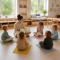 EcoPlay Spiel & Sport Fliese Aktiv Beige 40 x 60 cm