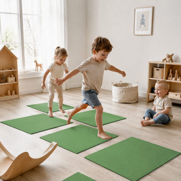 EcoPlay Spiel & Sport Fliese Aktiv Grün 40 x 60 cm