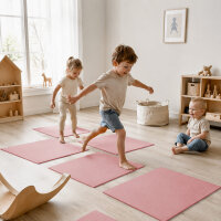 EcoPlay Spiel & Sport Fliese Aktiv Rosa 30 x 40 cm