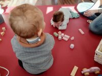 ECO Krabbelmatte Fuchsbau 160cm X 200cm Rot