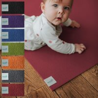 ECO Krabbelmatte Fuchsbau 160cm X 200cm Rot