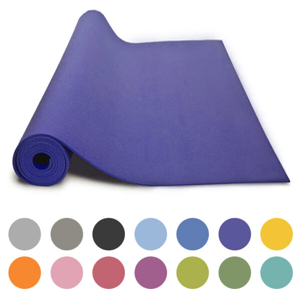 ECO Krabbelmatte Outdoor Blumenwiese Lila 180x500 cm