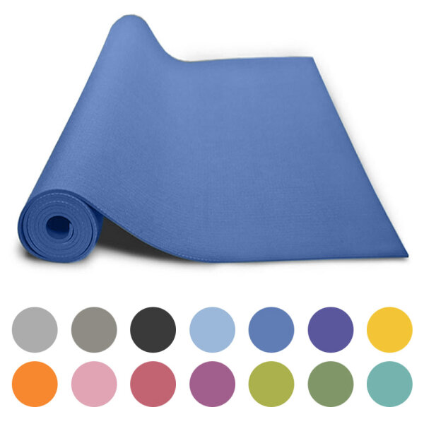 ECO Krabbelmatte Outdoor Blumenwiese Blau 240x600 cm